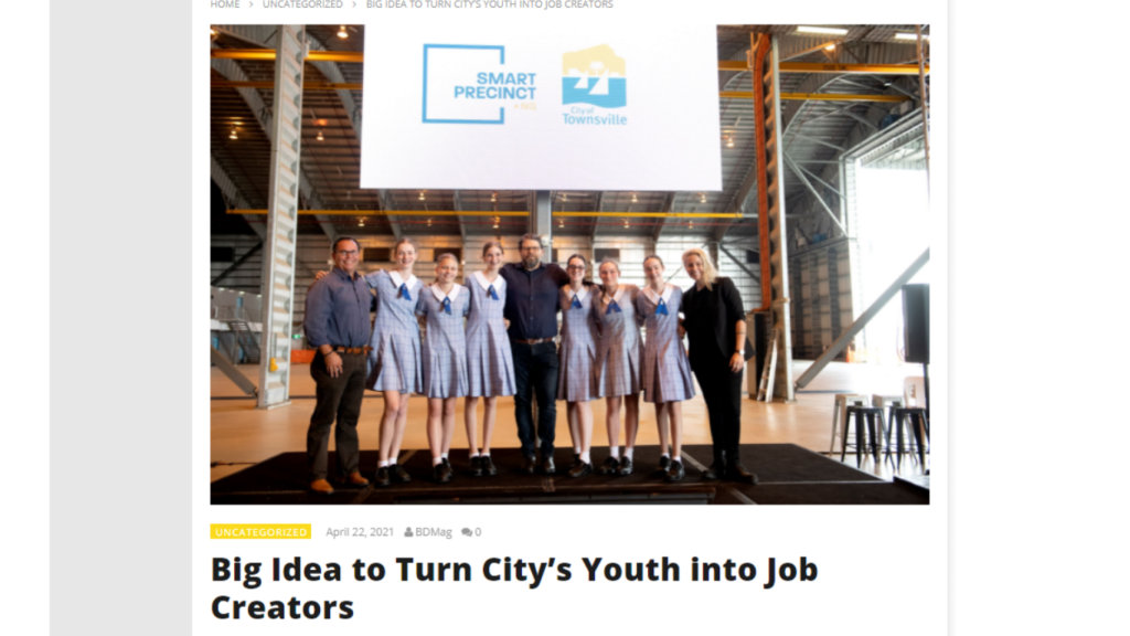 Big Idea to Turn City’s Youth into Job Creators